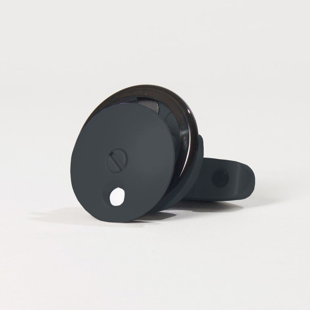 Atlanta Latch Hanley - 12mm (Charcoal Grey)