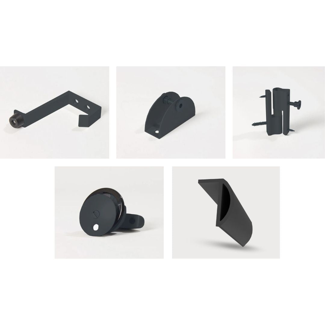Lutley - 18mm Enclosed range of 1 WC cubicle