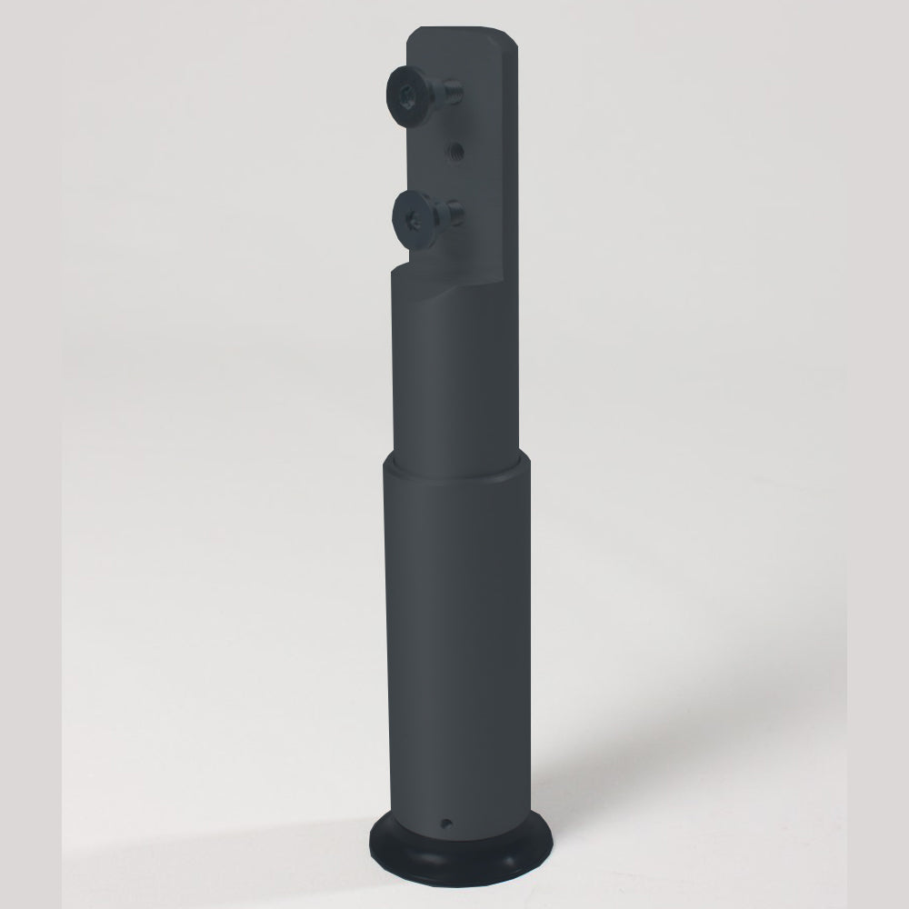 Pedestal leg Lutley - 18mm (Charcoal Grey)