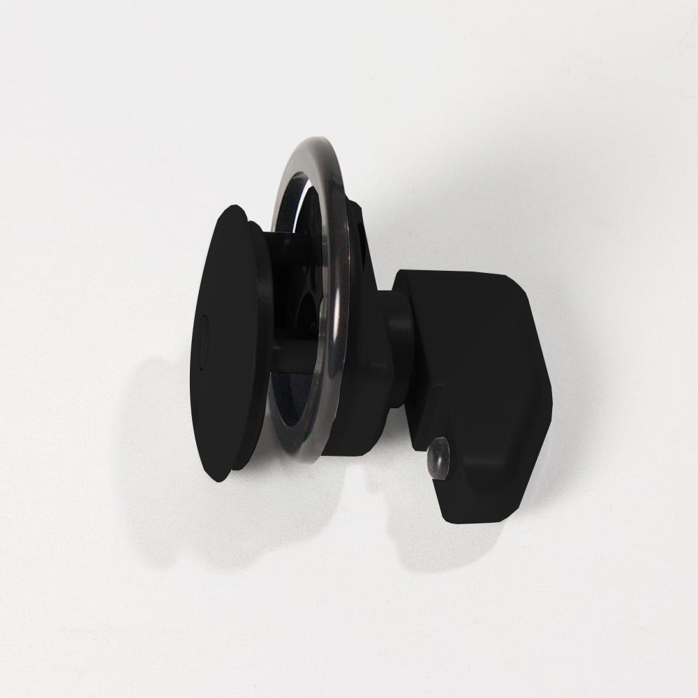Atlanta Latch Hanley - 12mm (Black)