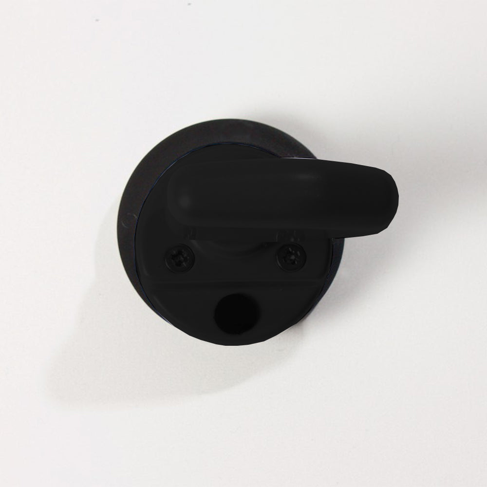 Atlanta Latch Lutley - 18mm (Black)