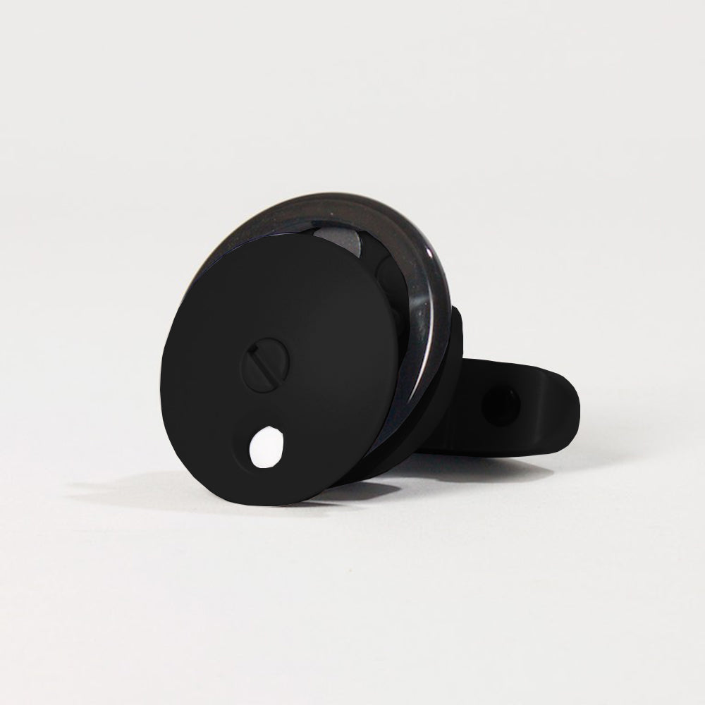 Atlanta Latch Hanley - 12mm (Black)