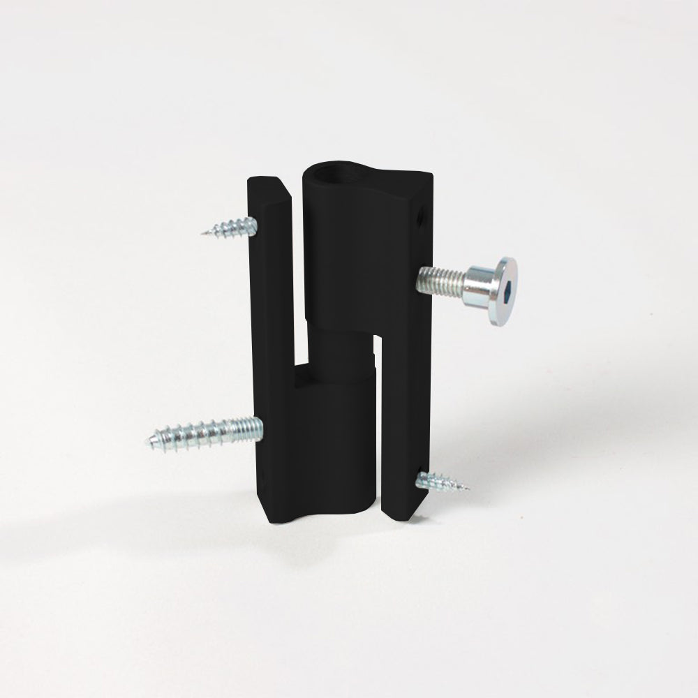 Hinge pair (2nr) Lutley - 18mm (Black)