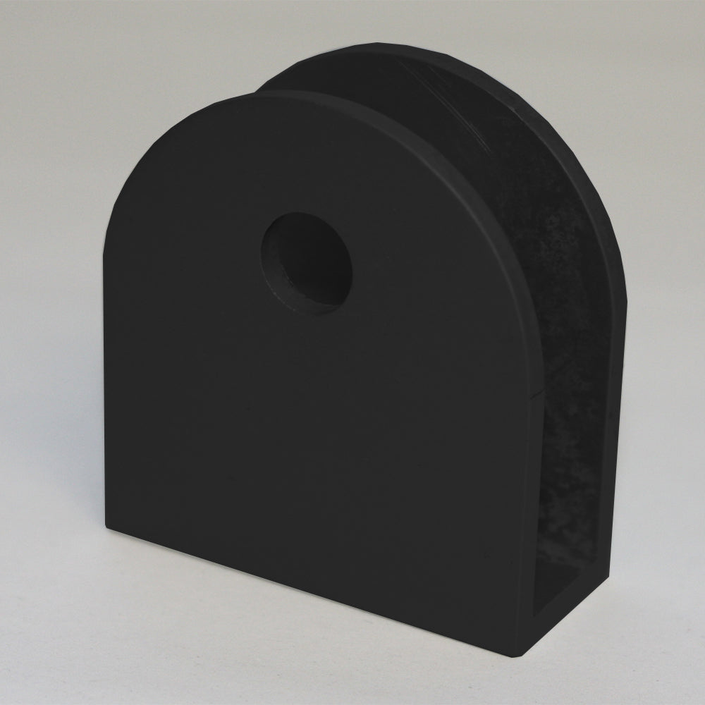 Wall bracket pack (3nr) Hanley - 12mm (Black)
