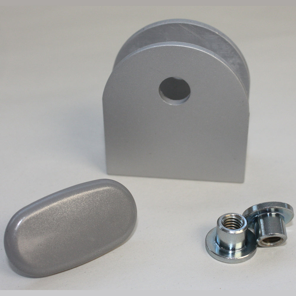 Fascia bracket pack (3nr) Hanley - 12mm (Light Grey)