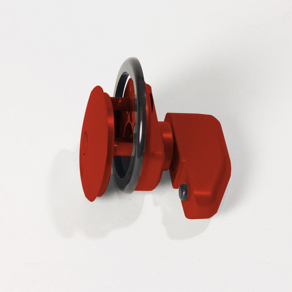 Atlanta Latch Hanley - 12mm (Red)