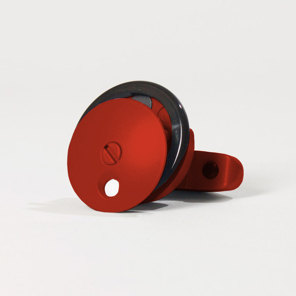Atlanta Latch Hanley - 12mm (Red)