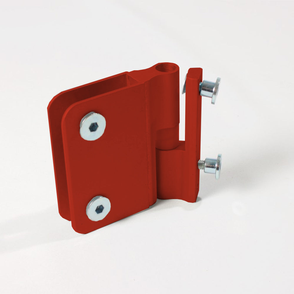 Hinge pack (3nr) Hanley - 12mm (Red)