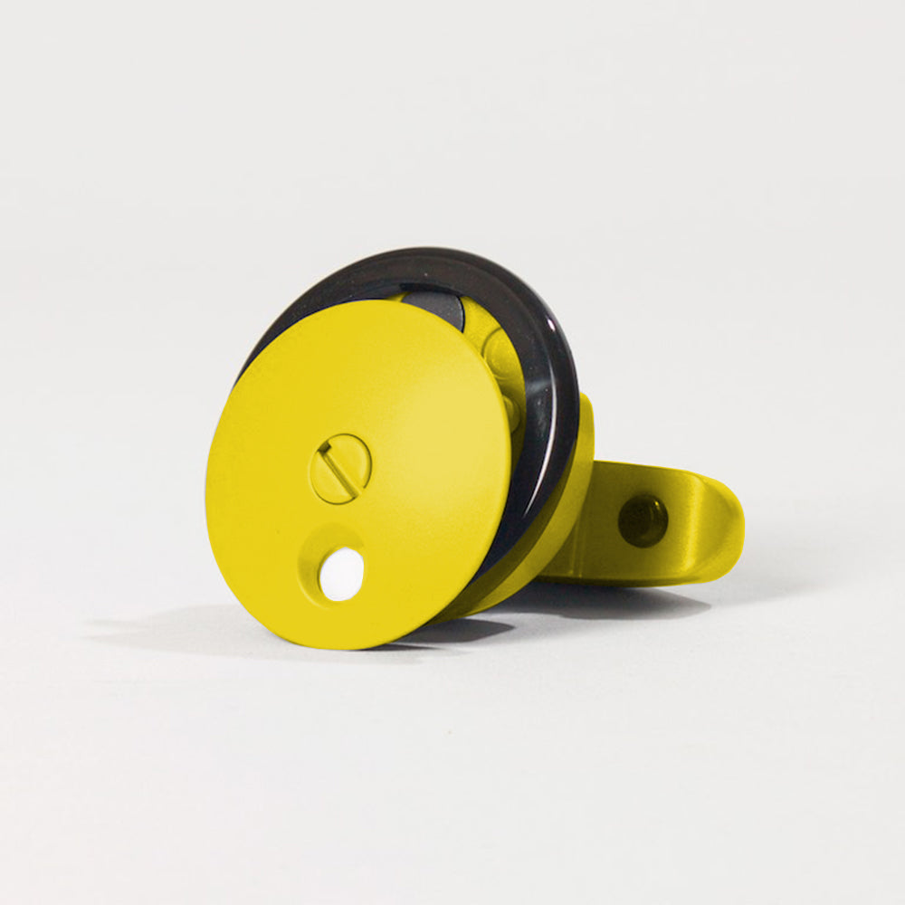 Atlanta Latch Hanley - 12mm (Yellow)