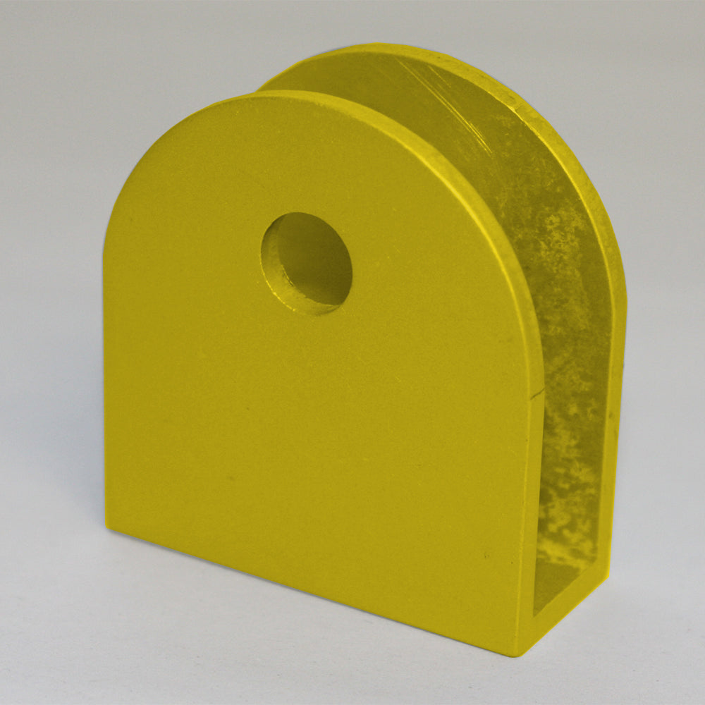 Wall bracket pack (3nr) Hanley - 12mm (Yellow)