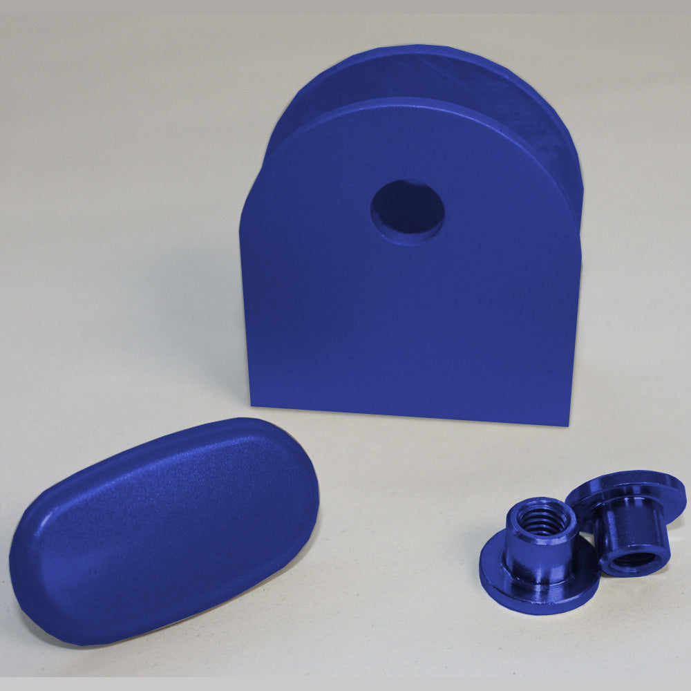 Fascia bracket pack (3nr) Hanley - 12mm (Blue)